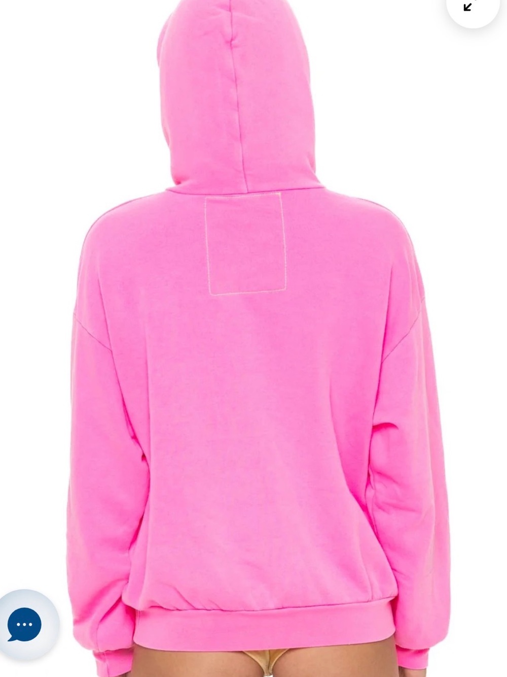 Aviator Nation Neon Pink Logo Relaxed Pullover Hoodie & Sweatpants Set M - Picture 8 of 15